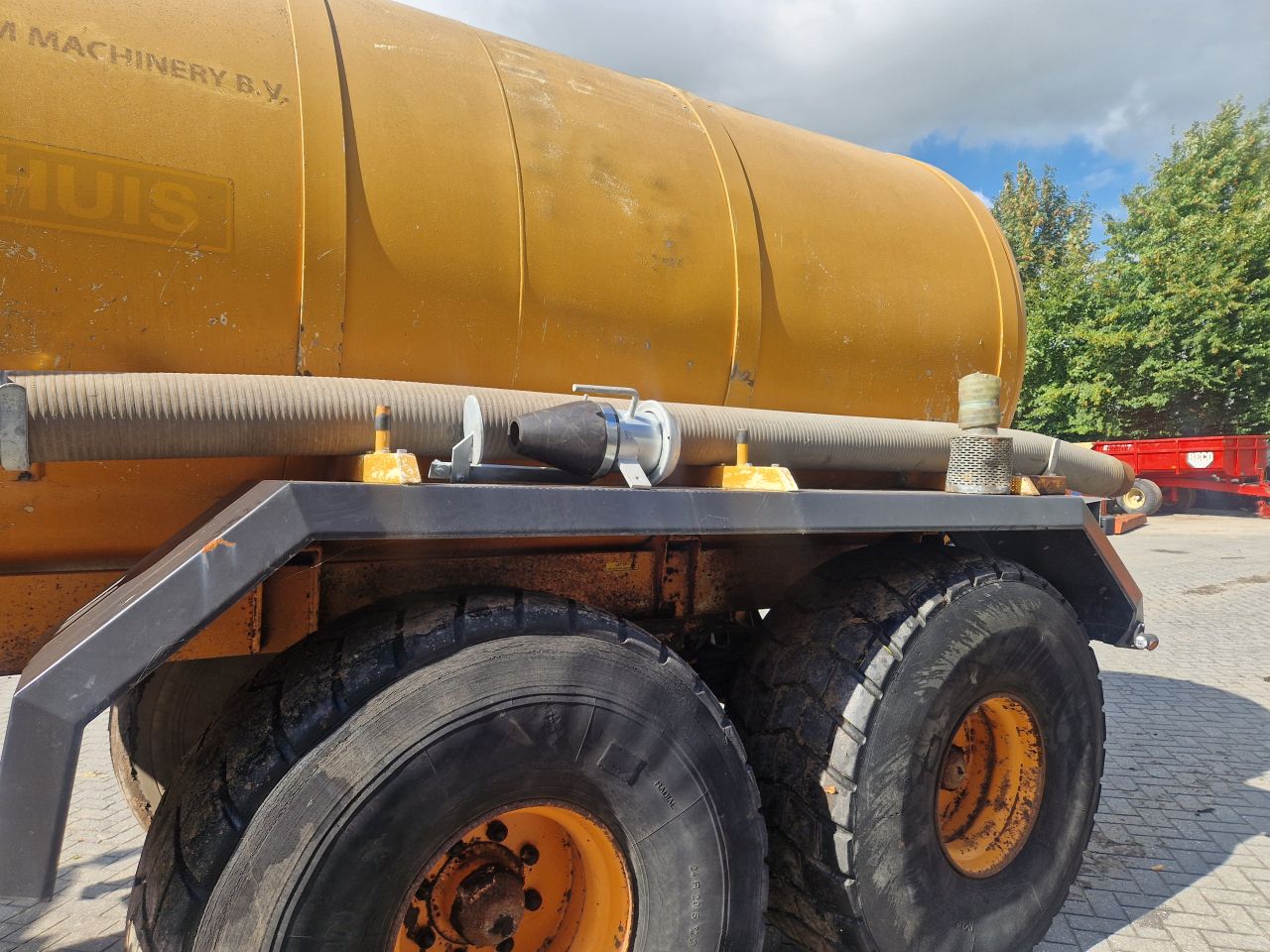 Veenhuis 10.000L waterwagen transport