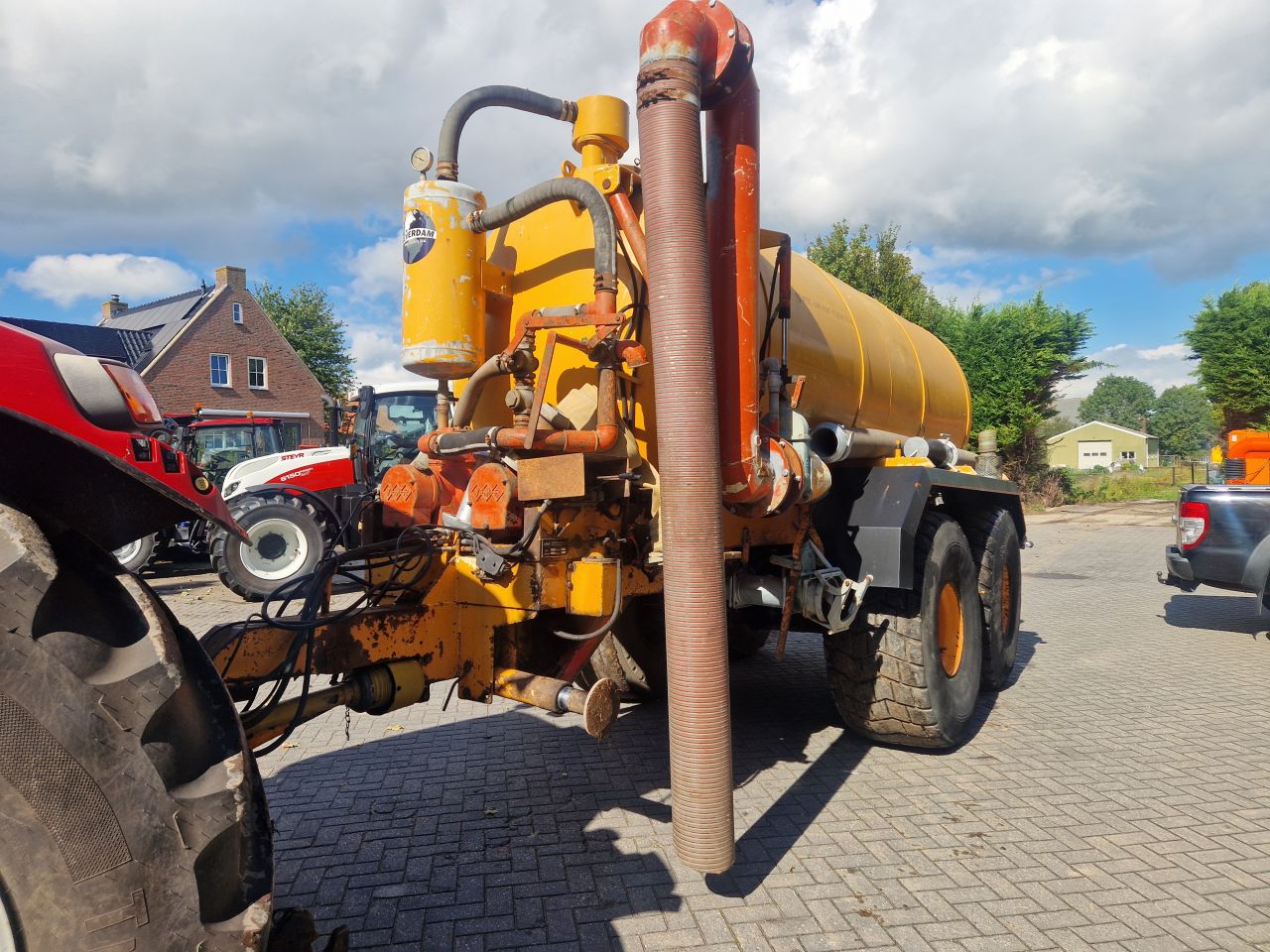 Veenhuis 10.000L waterwagen transport