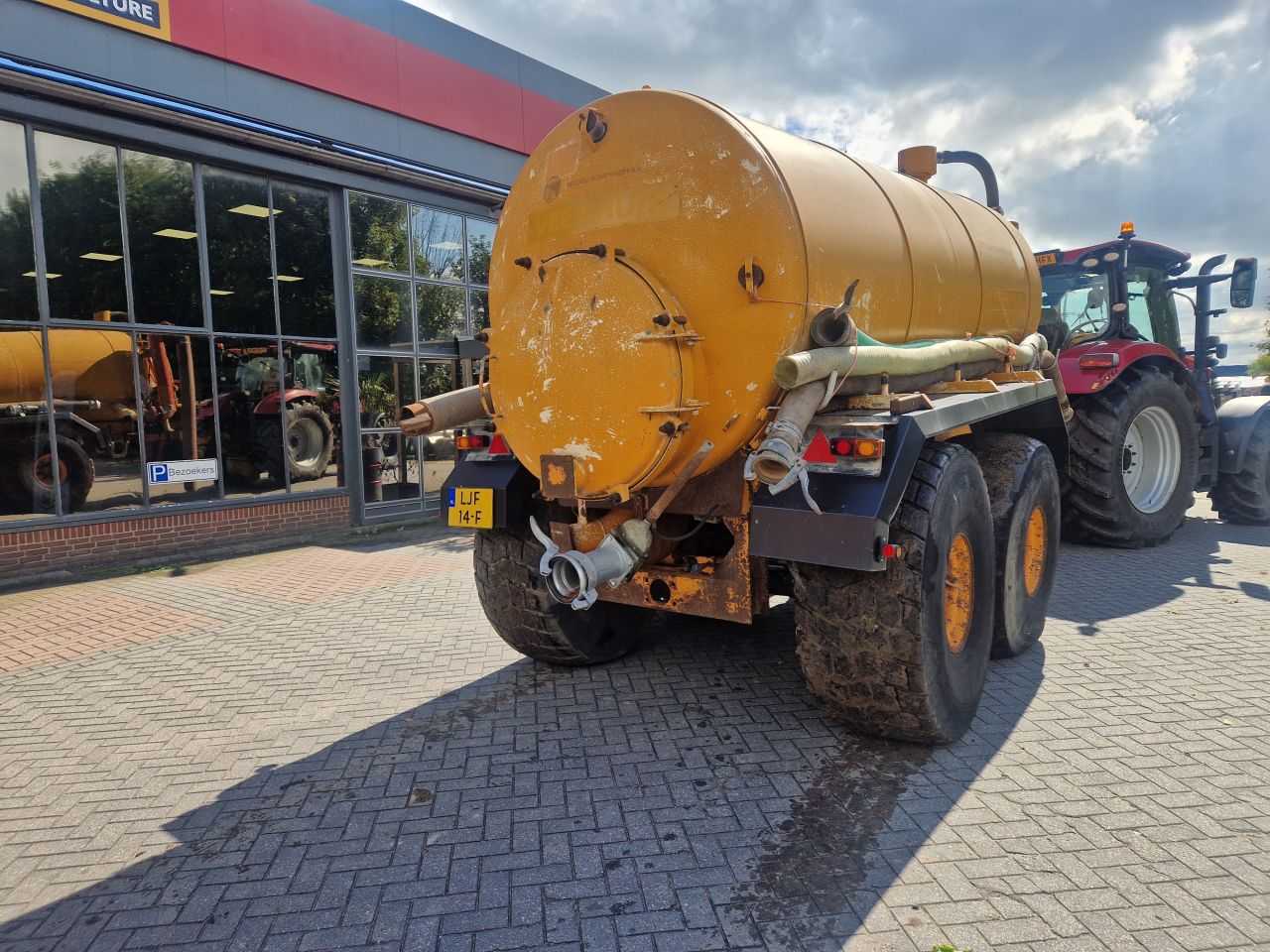 Veenhuis 10.000L waterwagen transport