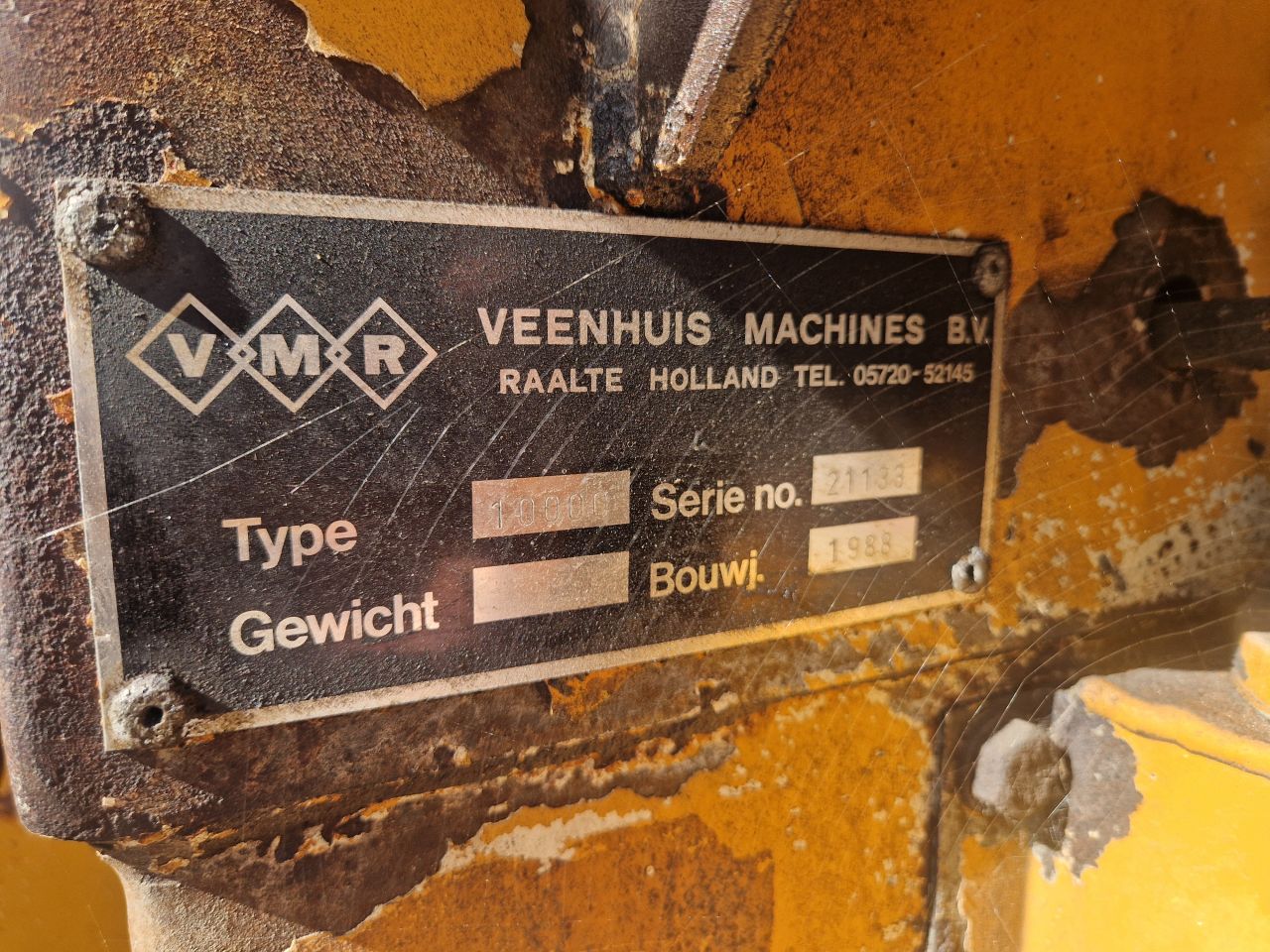 Veenhuis 10.000L waterwagen transport