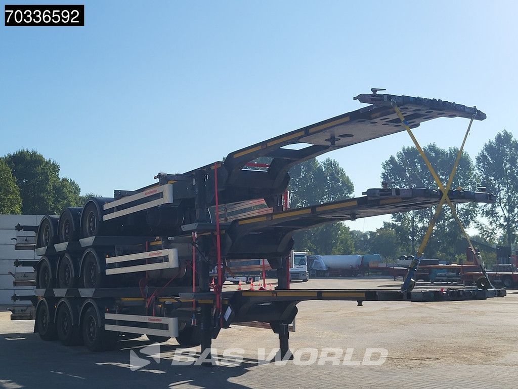 Kässbohrer CS 3 axles 40ft Lift Axle Stack