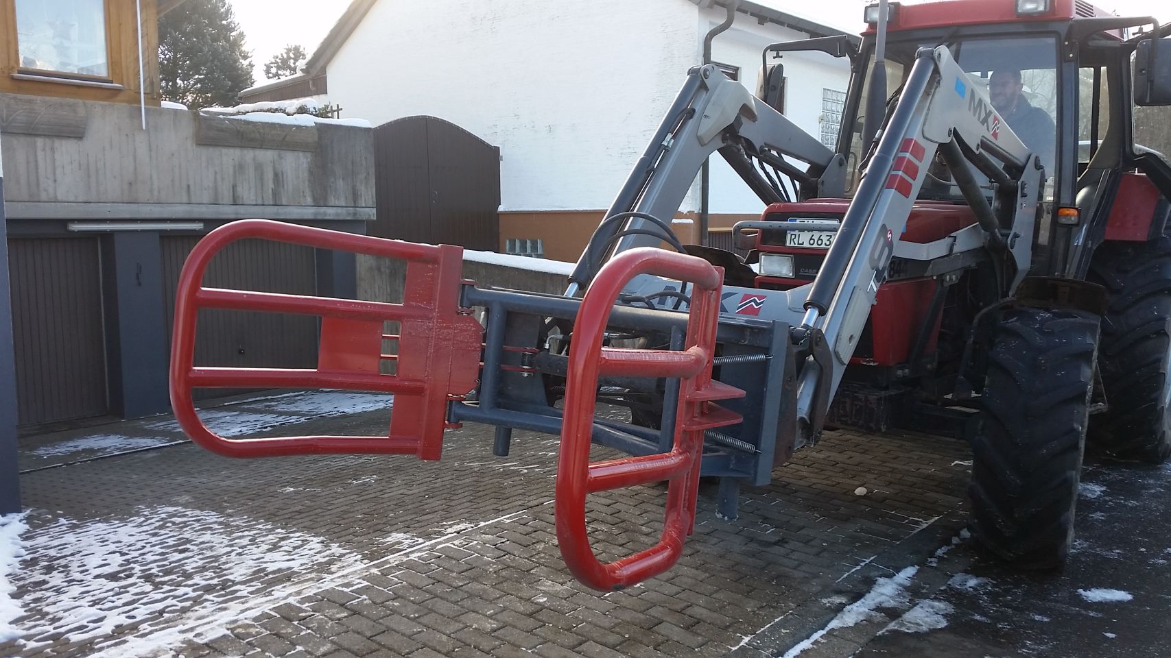 Ronde balenklem met diverse aansluitingen!!!