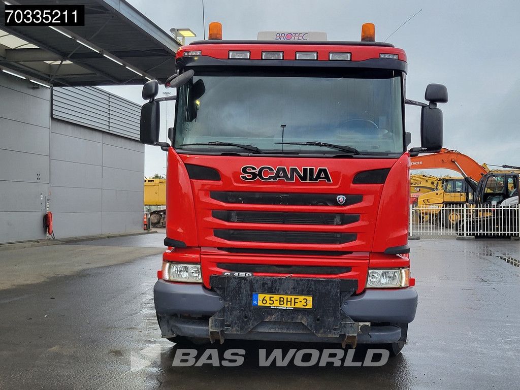 Scania G450 10X4 NL-Truck APK 25m3 AJK tipper Lift+steering Axle Retarder Euro 6