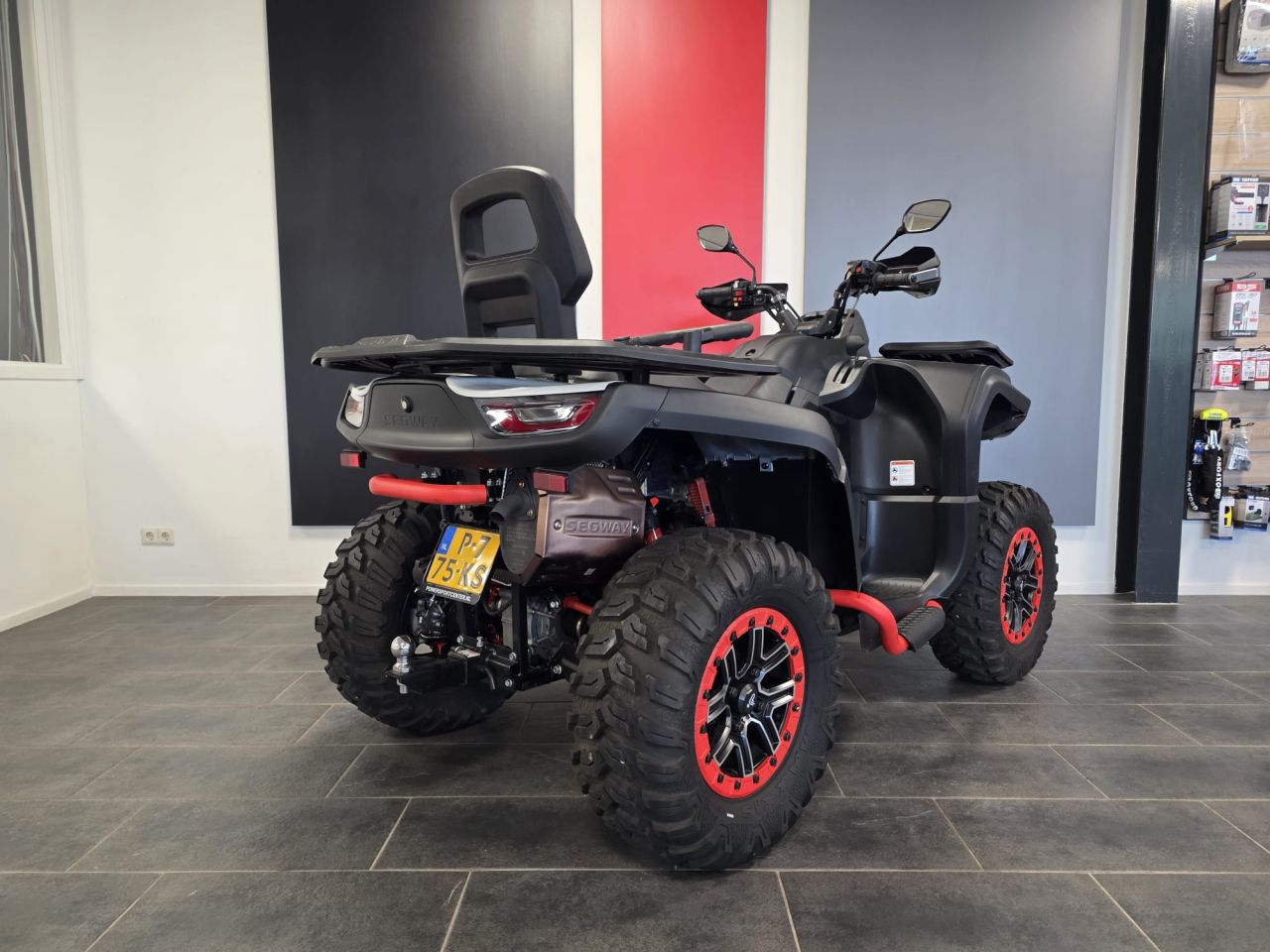 Segway AT6 Premium Long (2022) op autokenteken
