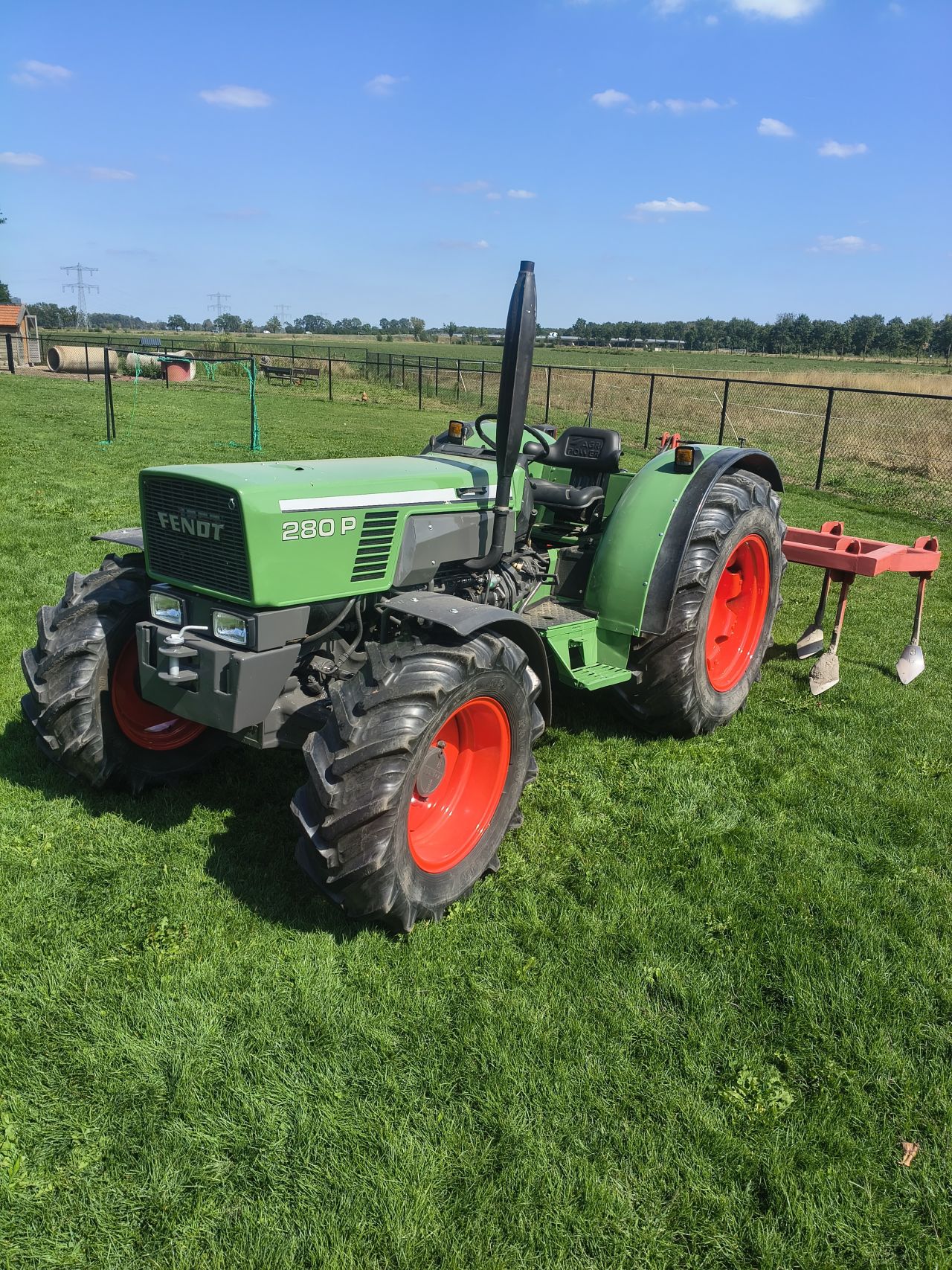 Fendt 280 4wd tractor marge