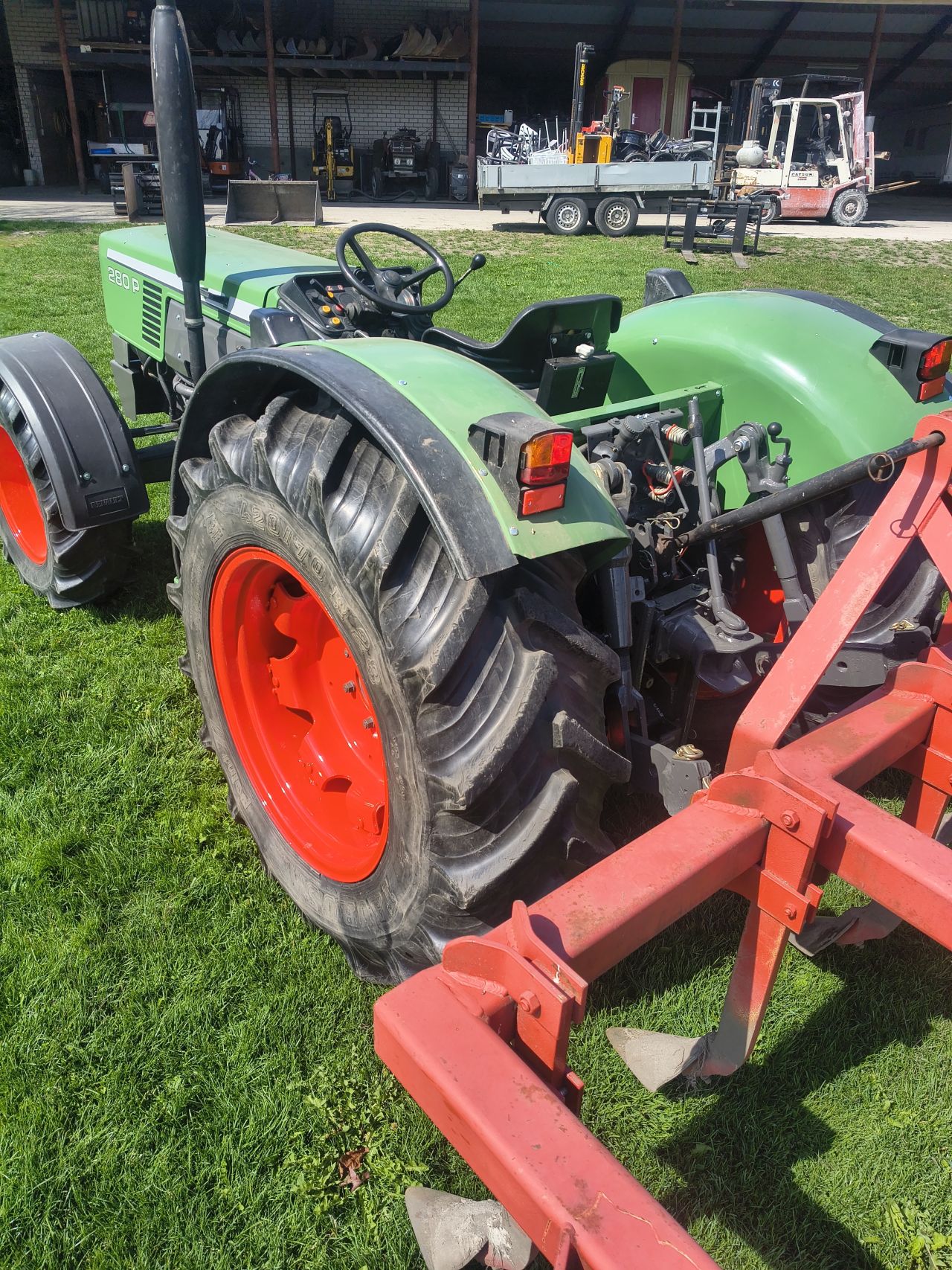 Fendt 280 4wd tractor marge
