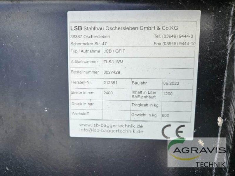LSB LADESCHEL 2400 MM 1200 L