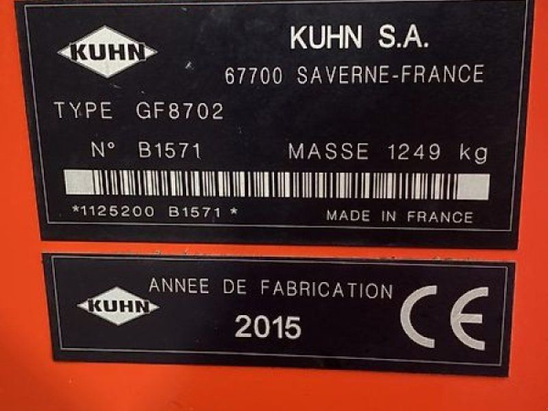 Kuhn GF8702