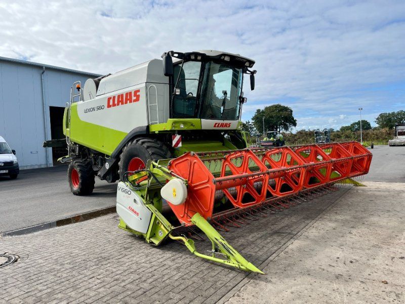 Claas LEXION 560, SW VARIO 660 AC, SW- Wagen