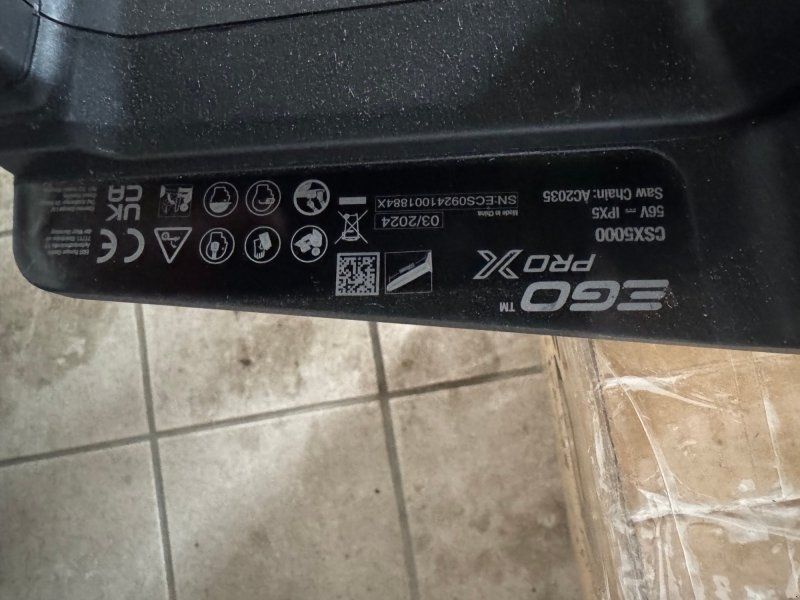 EGO CSX5000 Akku