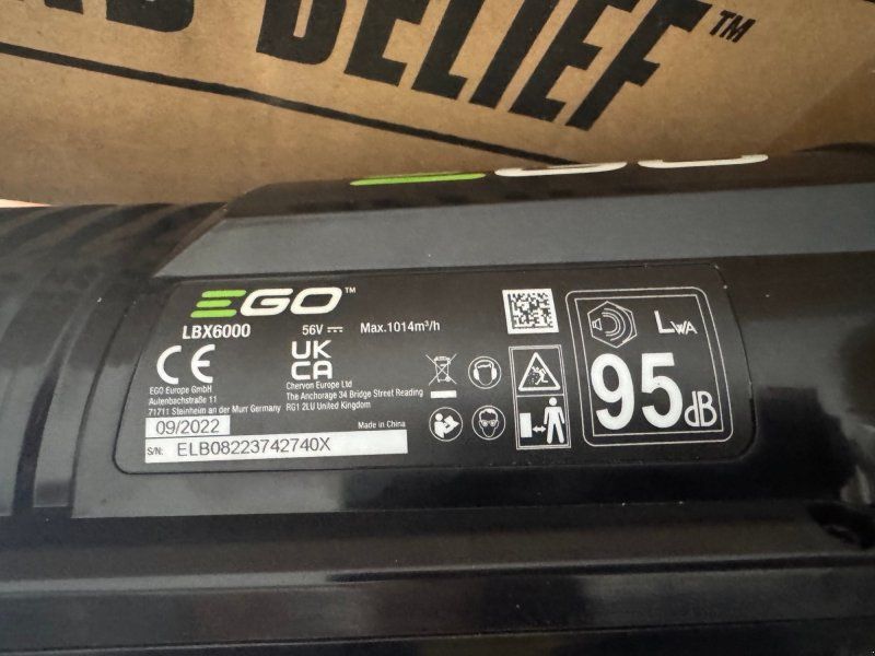 EGO LBX6000 Akkulaubbläser