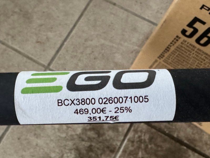 EGO BCX3800 Akku