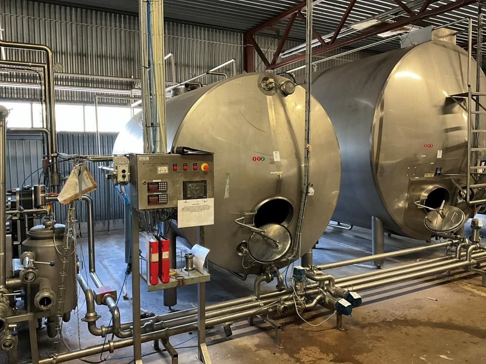 10 000L s/s horizontal tank