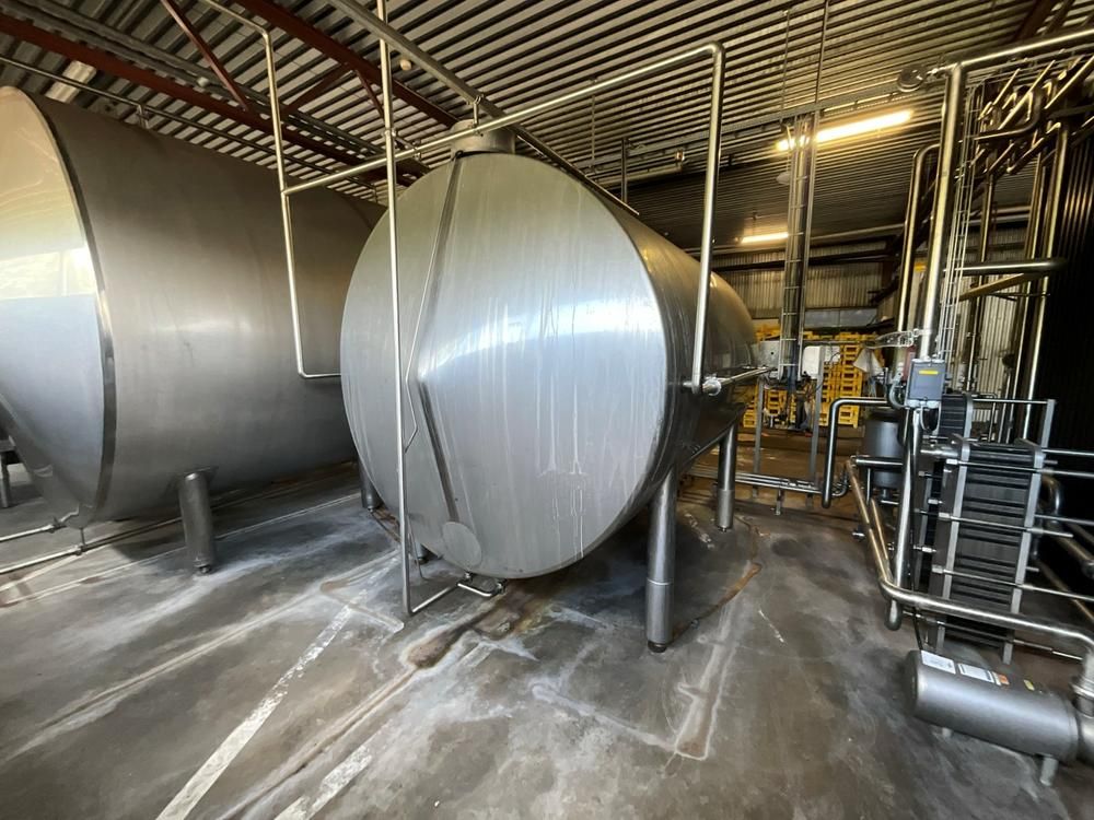 10 000L s/s horizontal tank