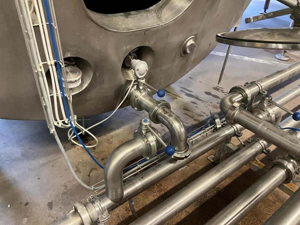 14 000 L s/s horizontal tank