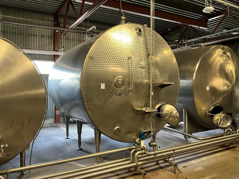 Juwo 15 000L s/s horizontal tank