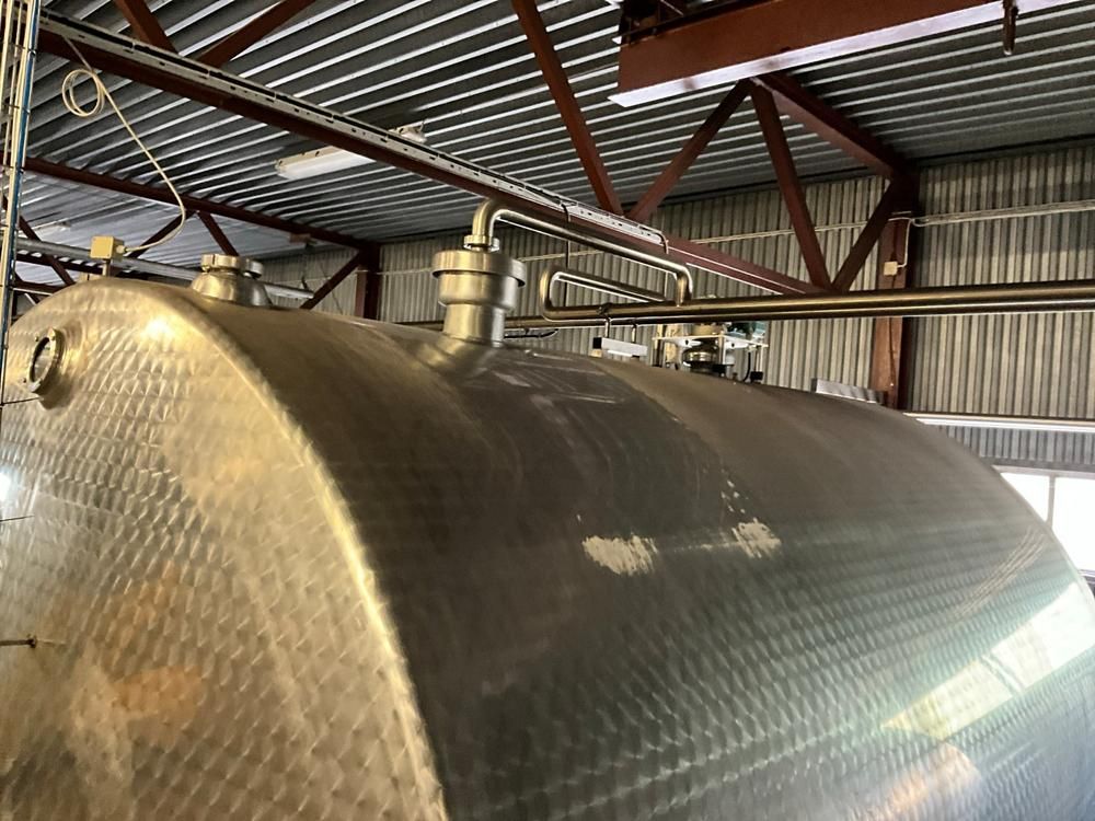 Juwo 15 000L s/s horizontal tank
