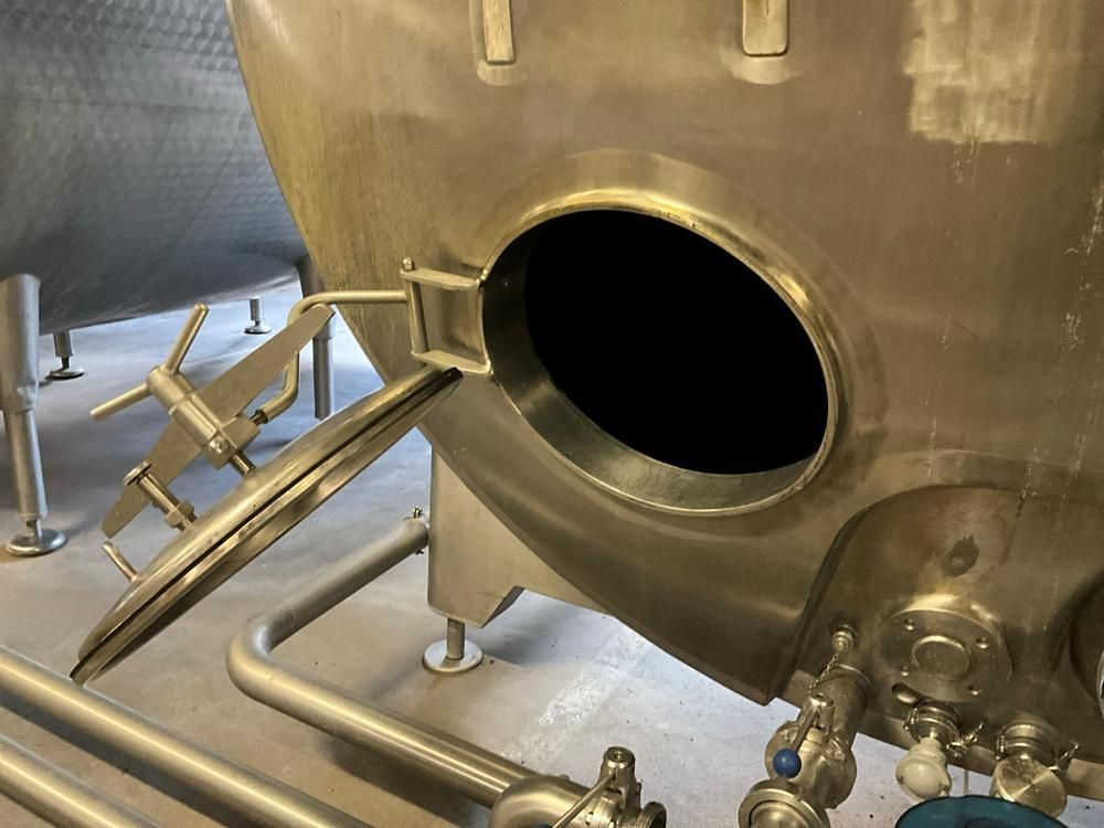 Ø-H-K s/s horizontal tank