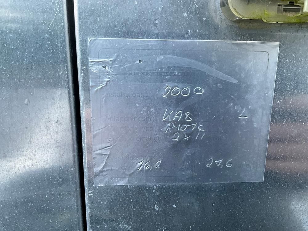 2000 Climaventa HRAT/B-0402 Cooling instalation