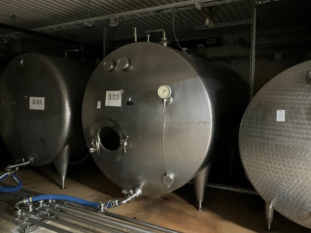 Böhler s/s horisontal tank