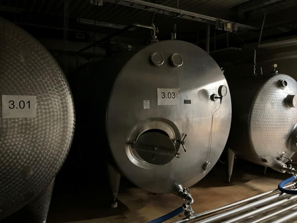 Böhler s/s horisontal tank