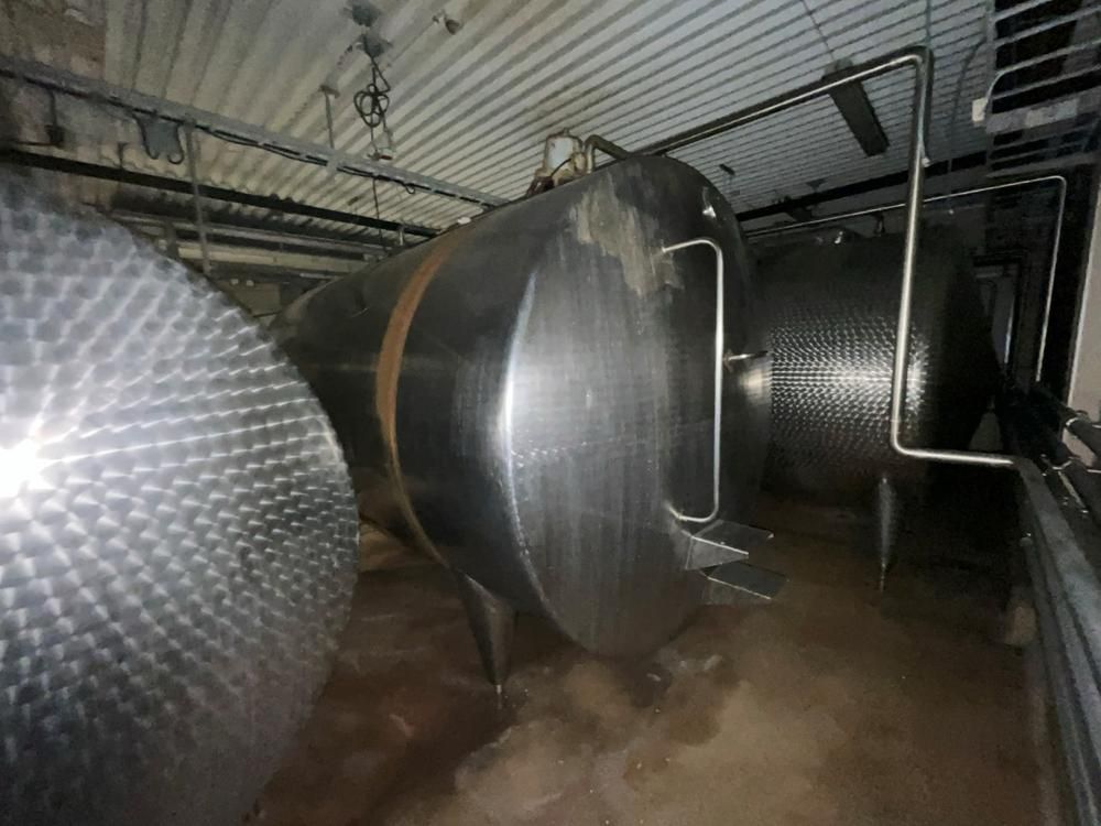 Böhler s/s horisontal tank