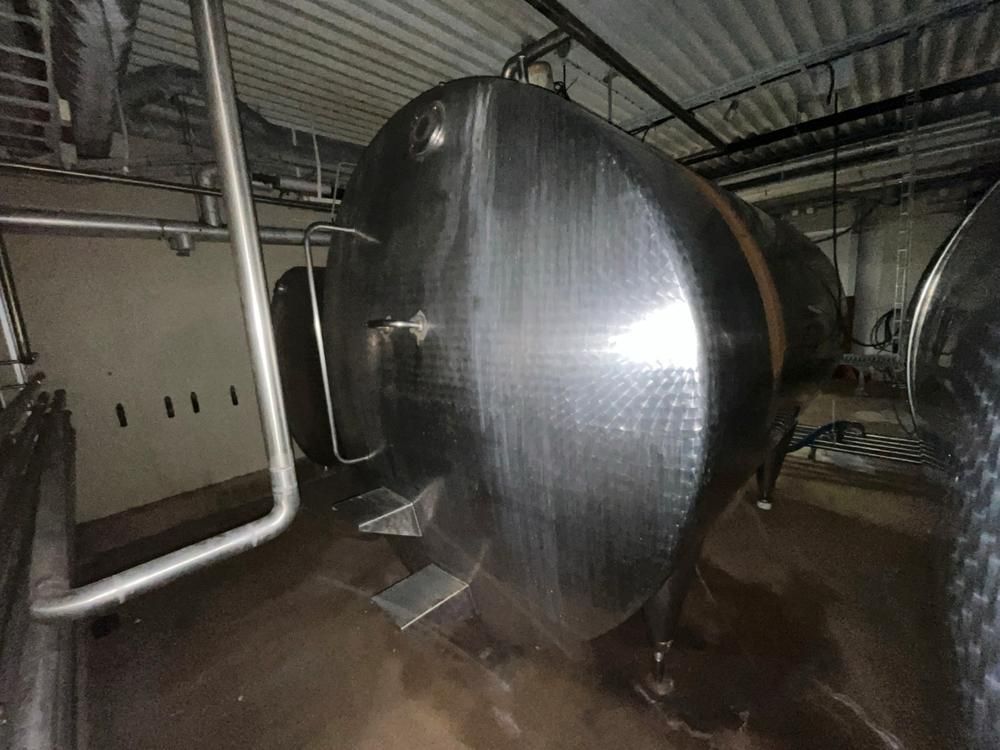 Böhler s/s horisontal tank