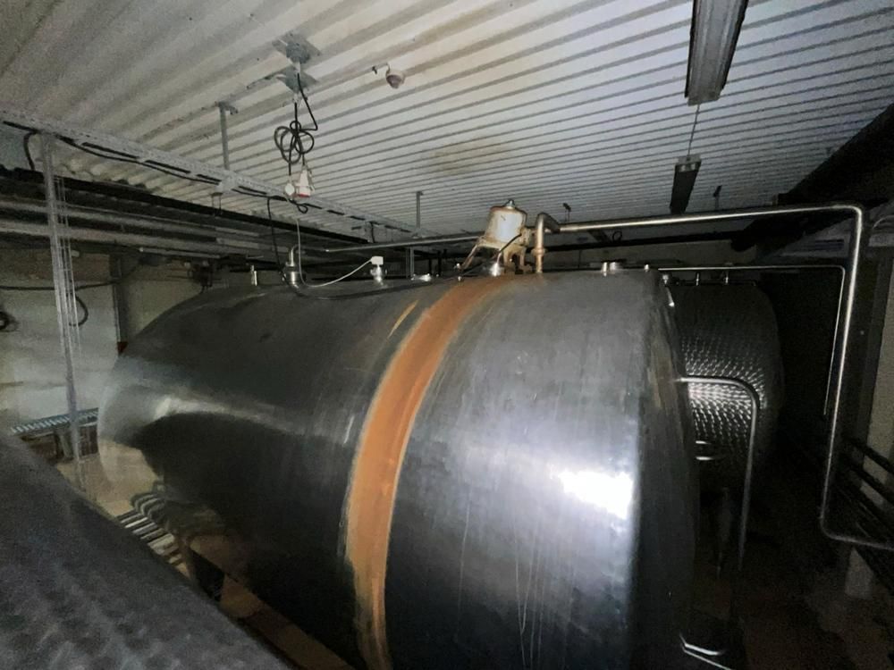 Böhler s/s horisontal tank