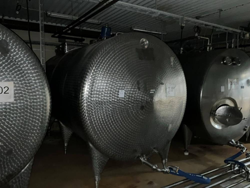 S/s horisontal tank