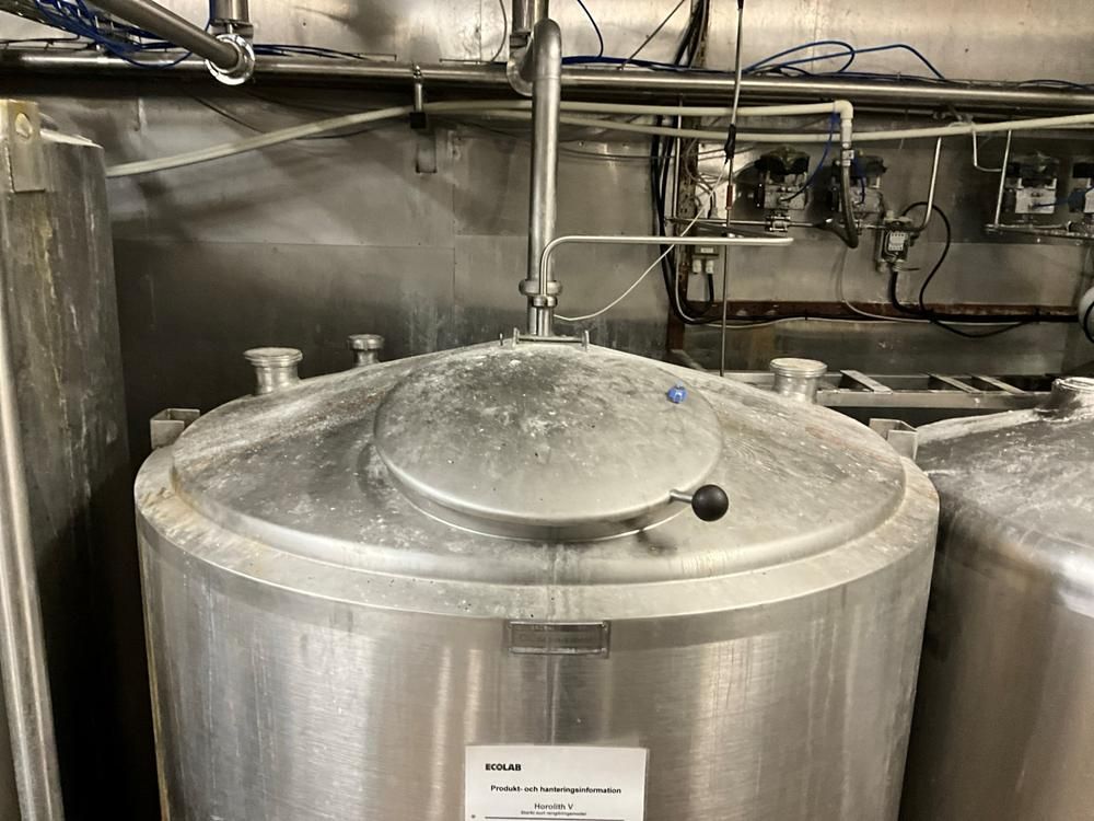 Alfa laval PV-2 s/s vertical tank