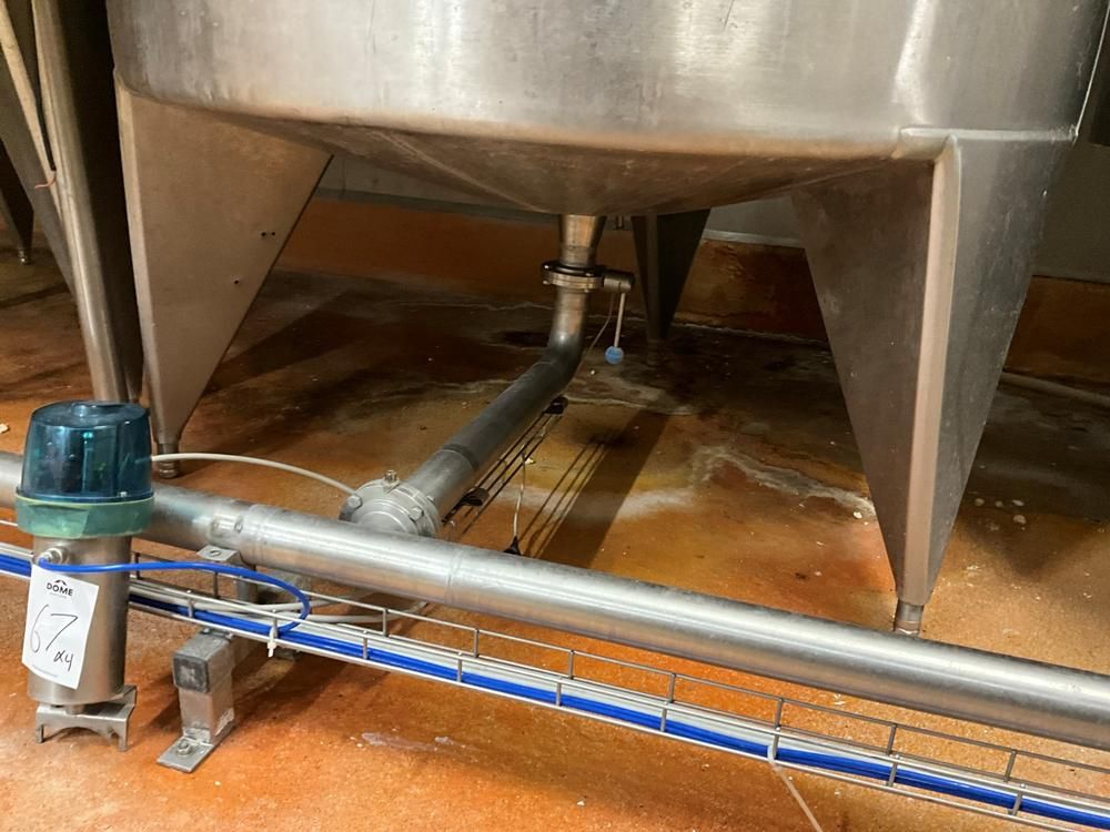 Alfa laval PV-2 s/s vertical tank