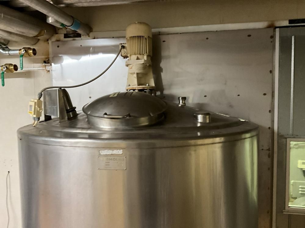 1963 Wedeholms DE 4 s/s vertical tank