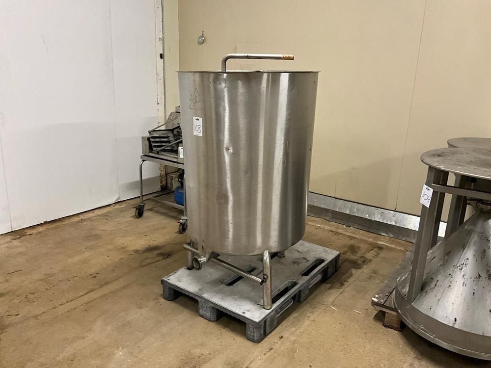 Paasch & silkeborg s/s vertical tank
