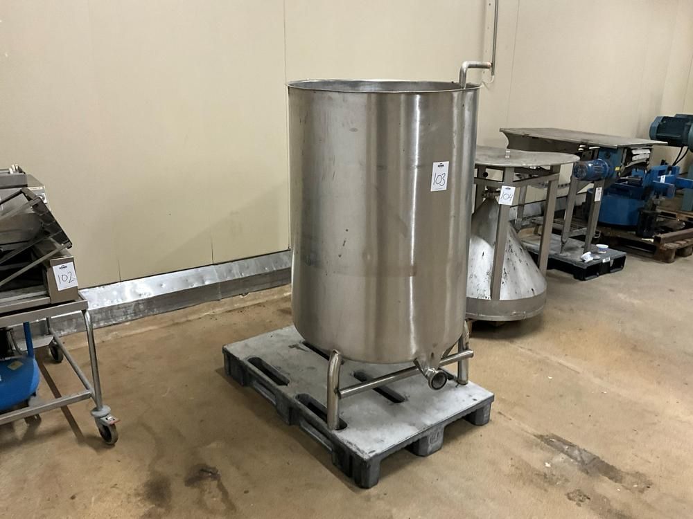 Paasch & silkeborg s/s vertical tank