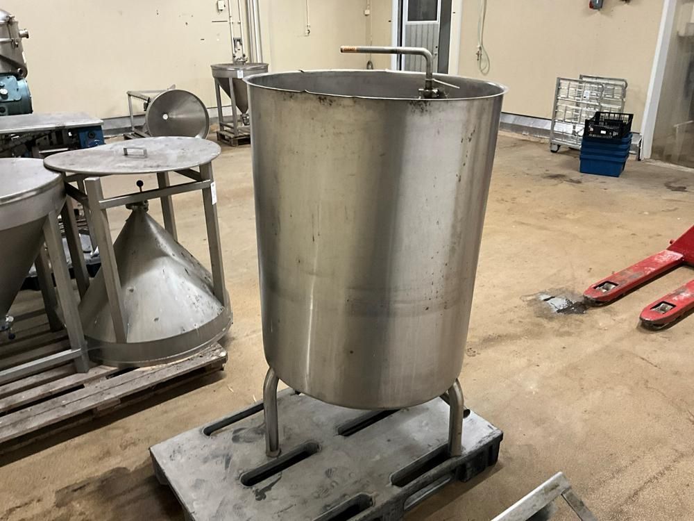 Paasch & silkeborg s/s vertical tank