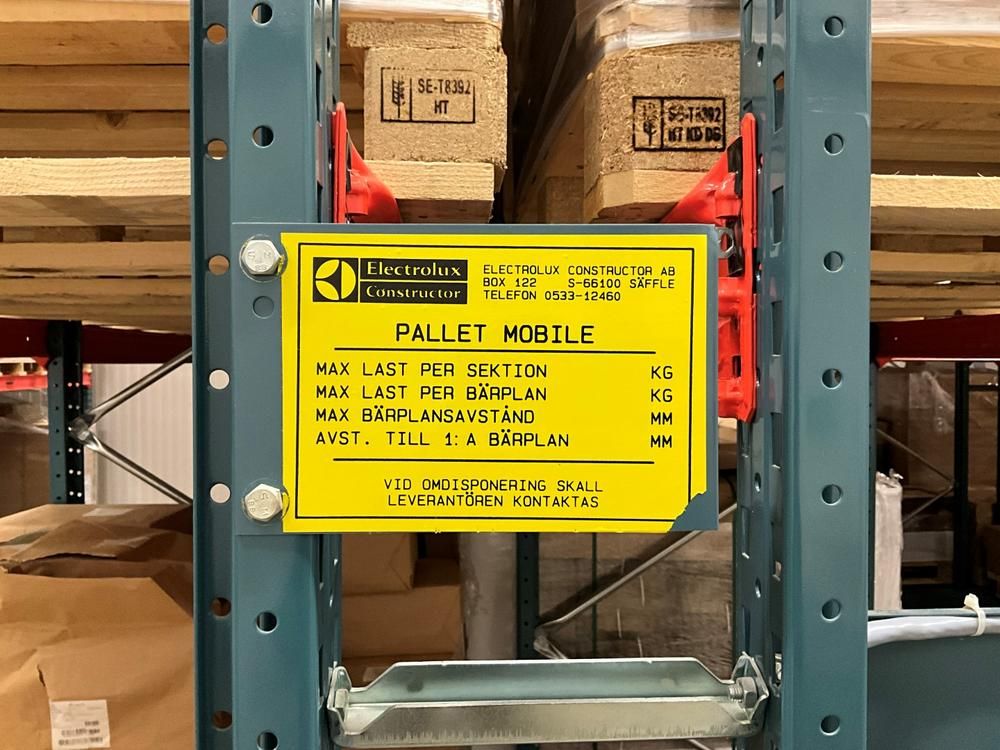 Electrolux Pallet mobile Mobile pallet racks