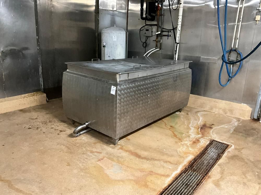 S/s horizontal heated tank