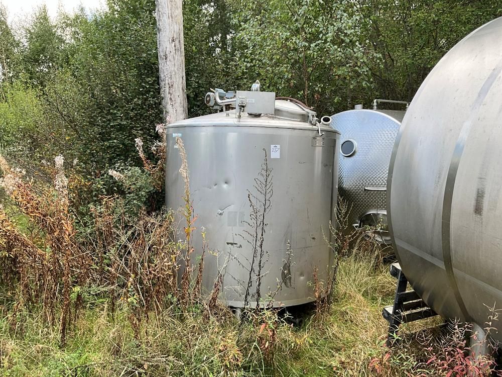 1980 Wedholms DC 4 s/s vertical tank