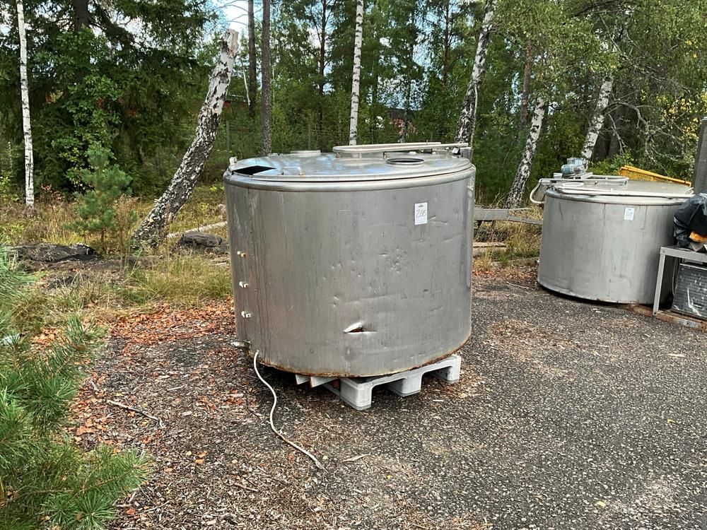 1986 Wedholms DF 813 AD s/s cooling tank
