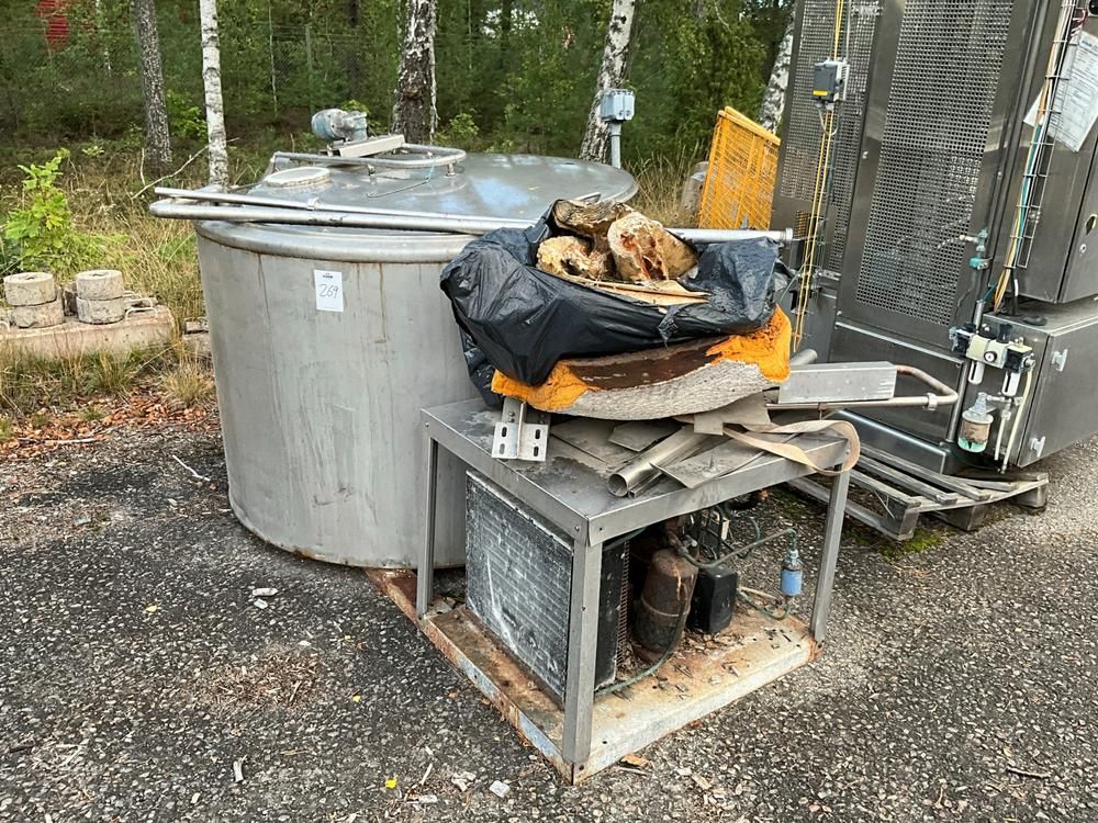 1979 Wedholms DF 813 AD s/s cooling tank