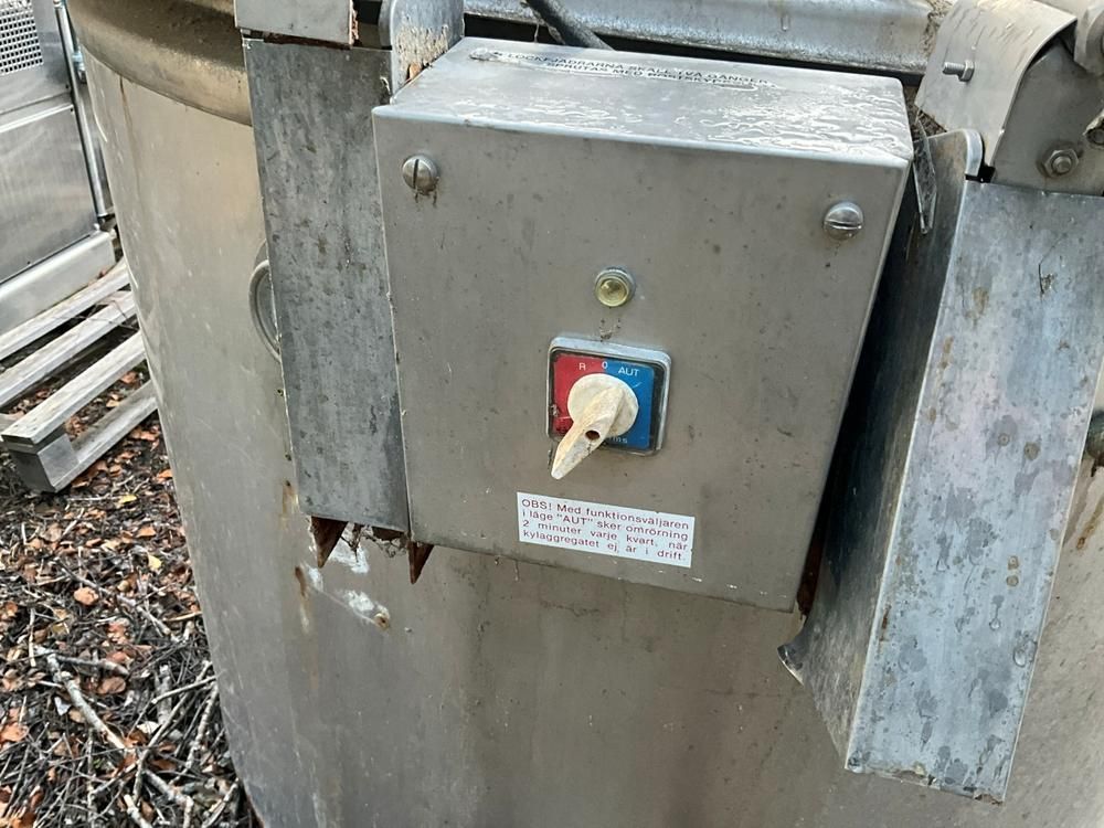 1979 Wedholms DF 813 AD s/s cooling tank