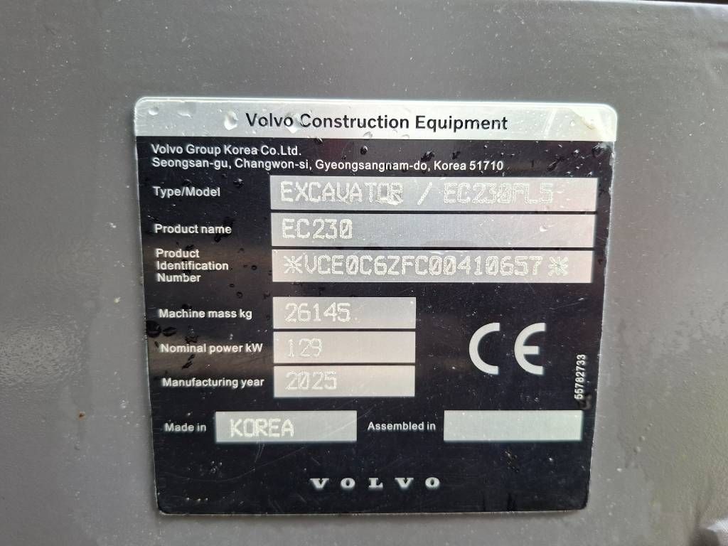Volvo EC230FL5