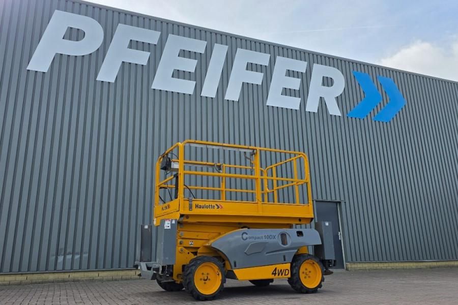 Haulotte COMPACT 10DX Diesel, 4x4 Drive, 10.2m Working Heig