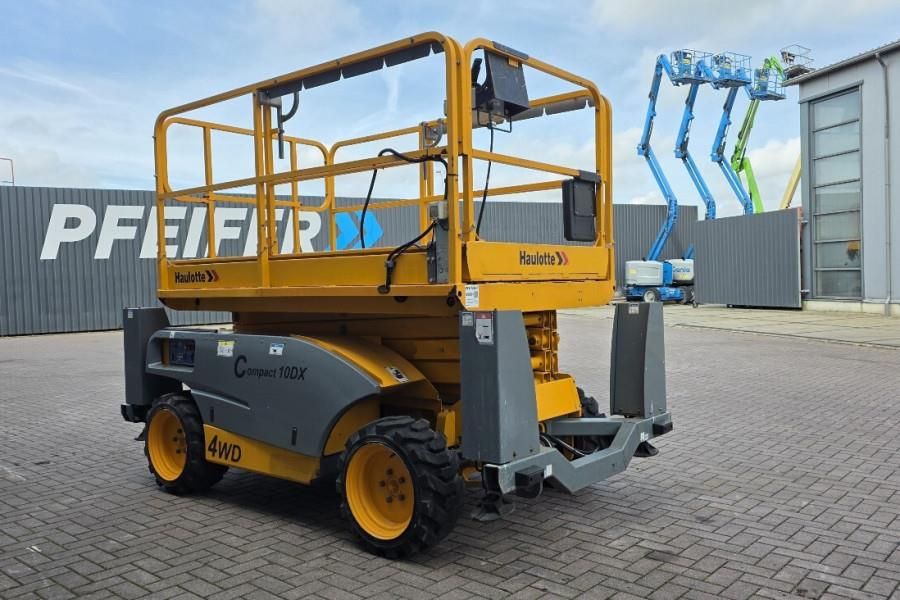 Haulotte COMPACT 10DX Diesel, 4x4 Drive, 10.2m Working Heig