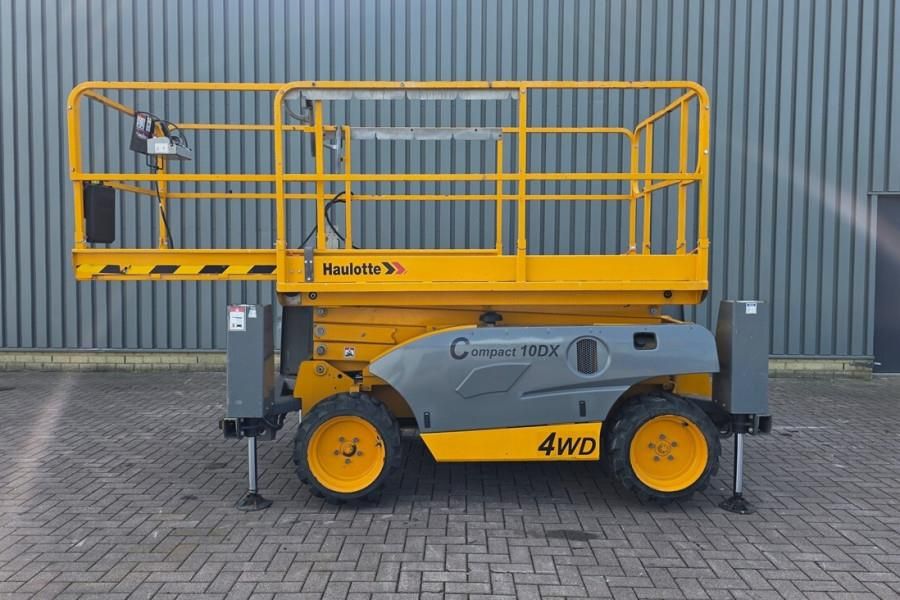 Haulotte COMPACT 10DX Diesel, 4x4 Drive, 10.2m Working Heig