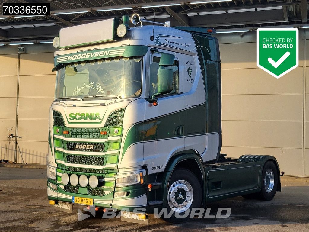 Scania S S450 4X2 NL-Truck APK 06-2027 Retarder Full-Air Hydraulic Navi ACC Leather Alcoa's