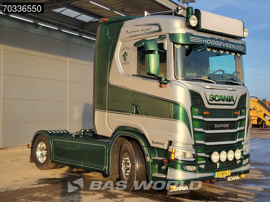 Scania S S450 4X2 NL-Truck APK 06-2027 Retarder Full-Air Hydraulic Navi ACC Leather Alcoa's