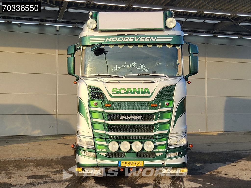 Scania S S450 4X2 NL-Truck APK 06-2027 Retarder Full-Air Hydraulic Navi ACC Leather Alcoa's