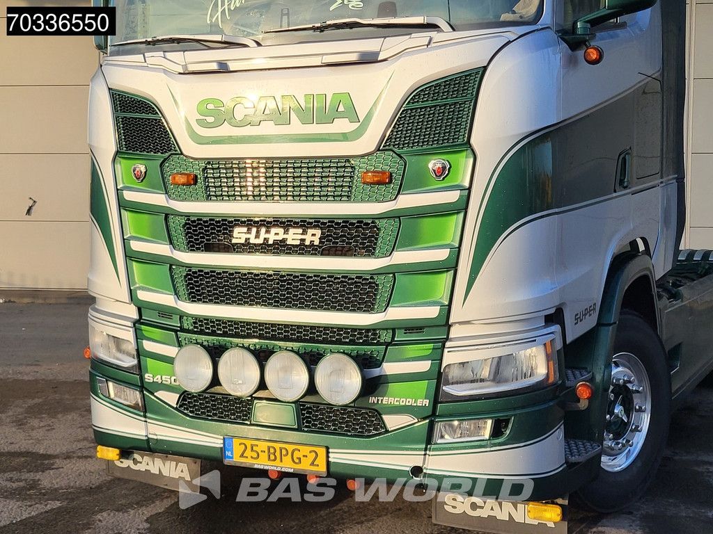 Scania S S450 4X2 NL-Truck APK 06-2027 Retarder Full-Air Hydraulic Navi ACC Leather Alcoa's