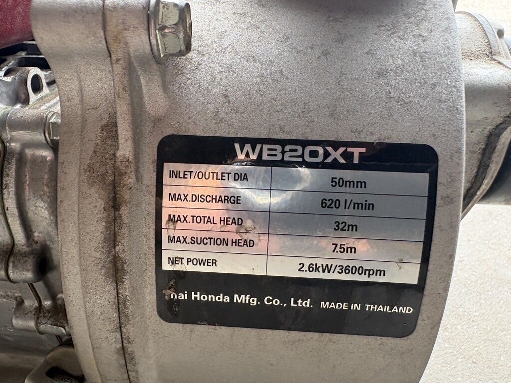 Honda WB20XT en WX10K1